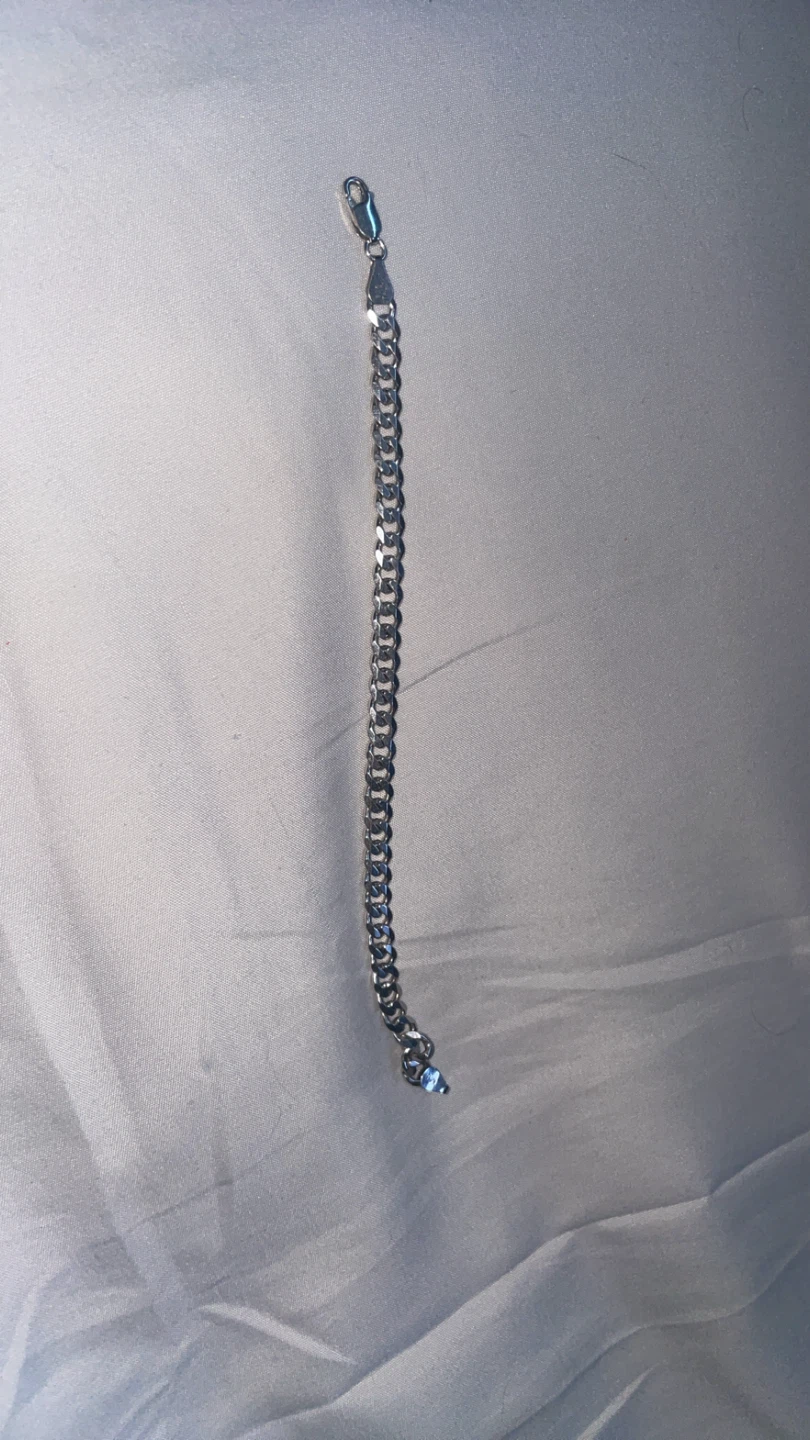 Silver men’s bracelet