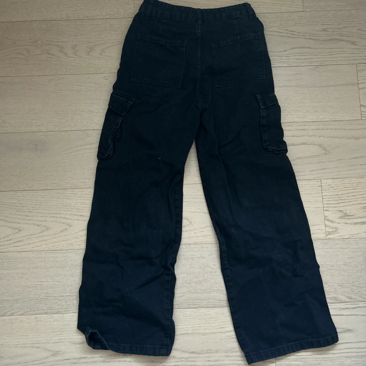 Black Cargo Jeans - photo 2