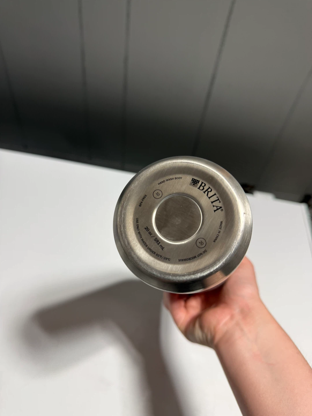 Brita Stainless Steel Filter Water Bottle 20oz - photo 3
