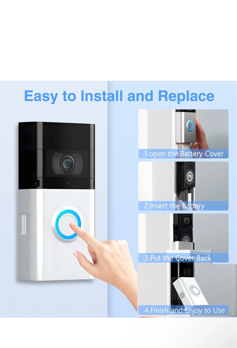 Ring Doorbell Battery & Charger Kit - photo 5