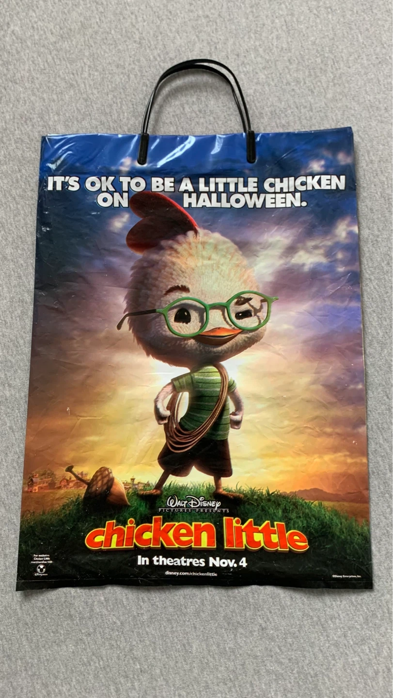 Chronicles of Narnia + Chicken Little Promotional Bag from 2005 - photo 2