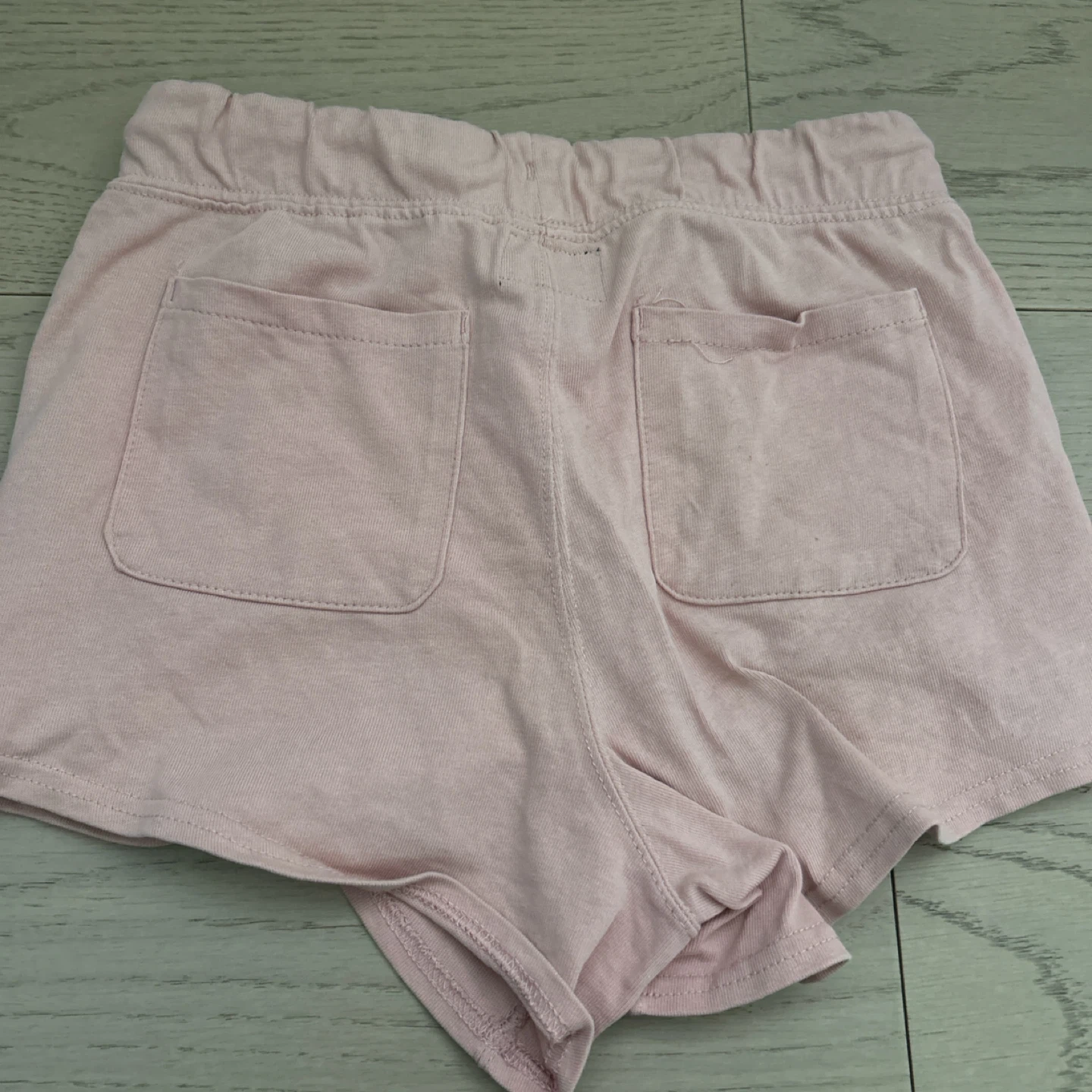 Roots Kids Pink Shorts with Blue Flowers Size 10 - photo 2