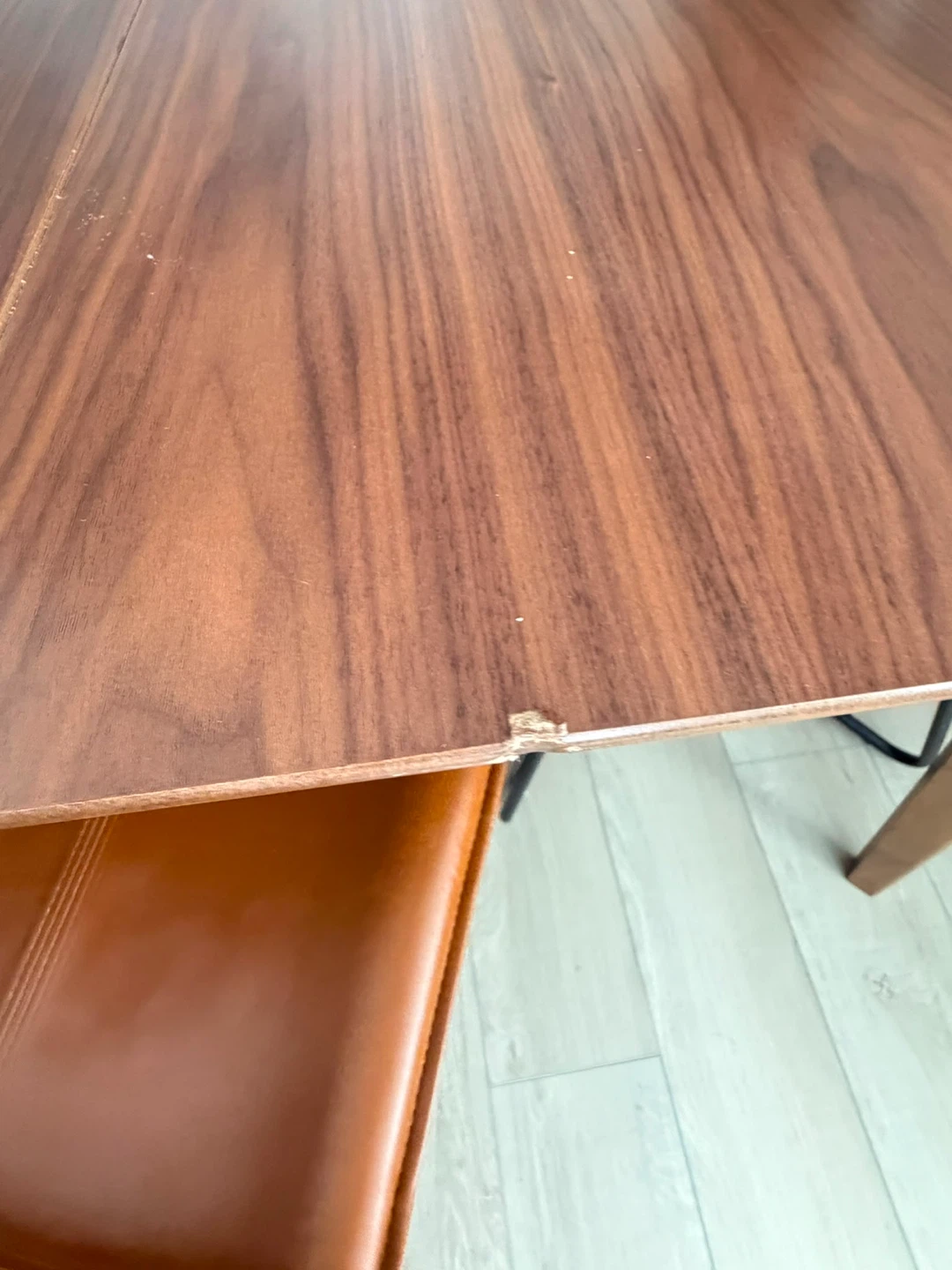 Wood Dining Table with 4 Chairs - photo 3