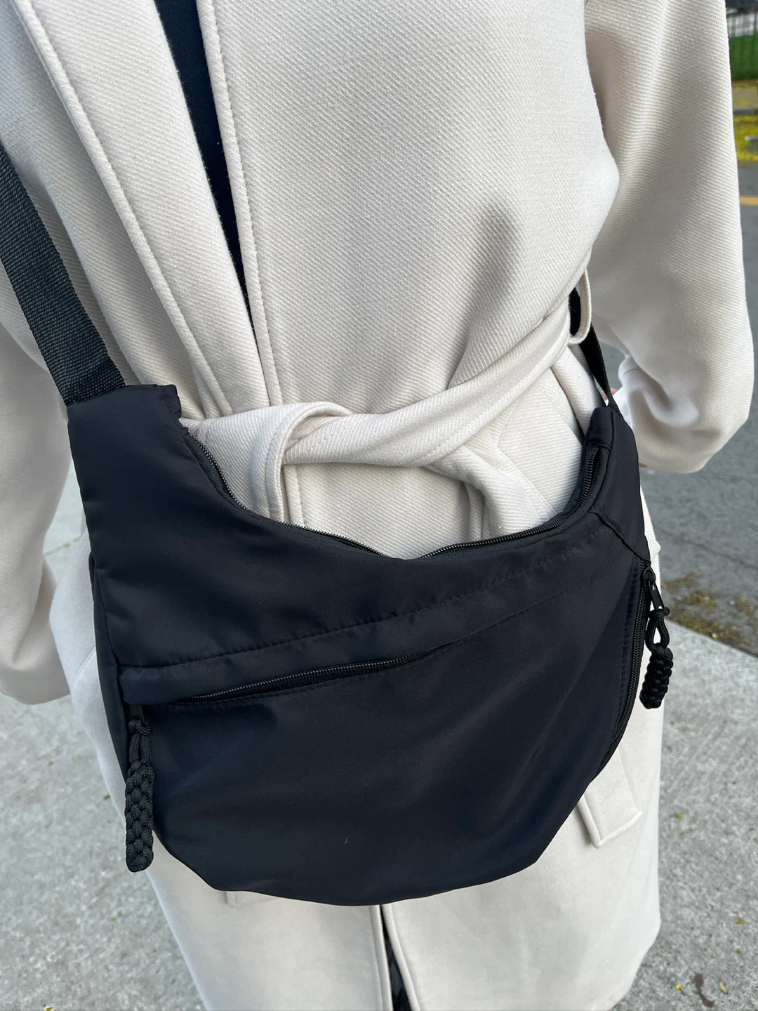 Large Black Crossbody Bag - photo 3