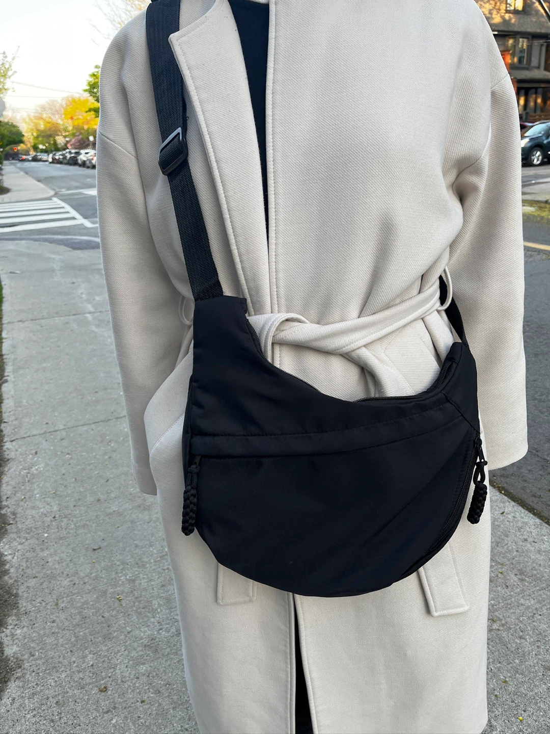 Large Black Crossbody Bag - photo 2