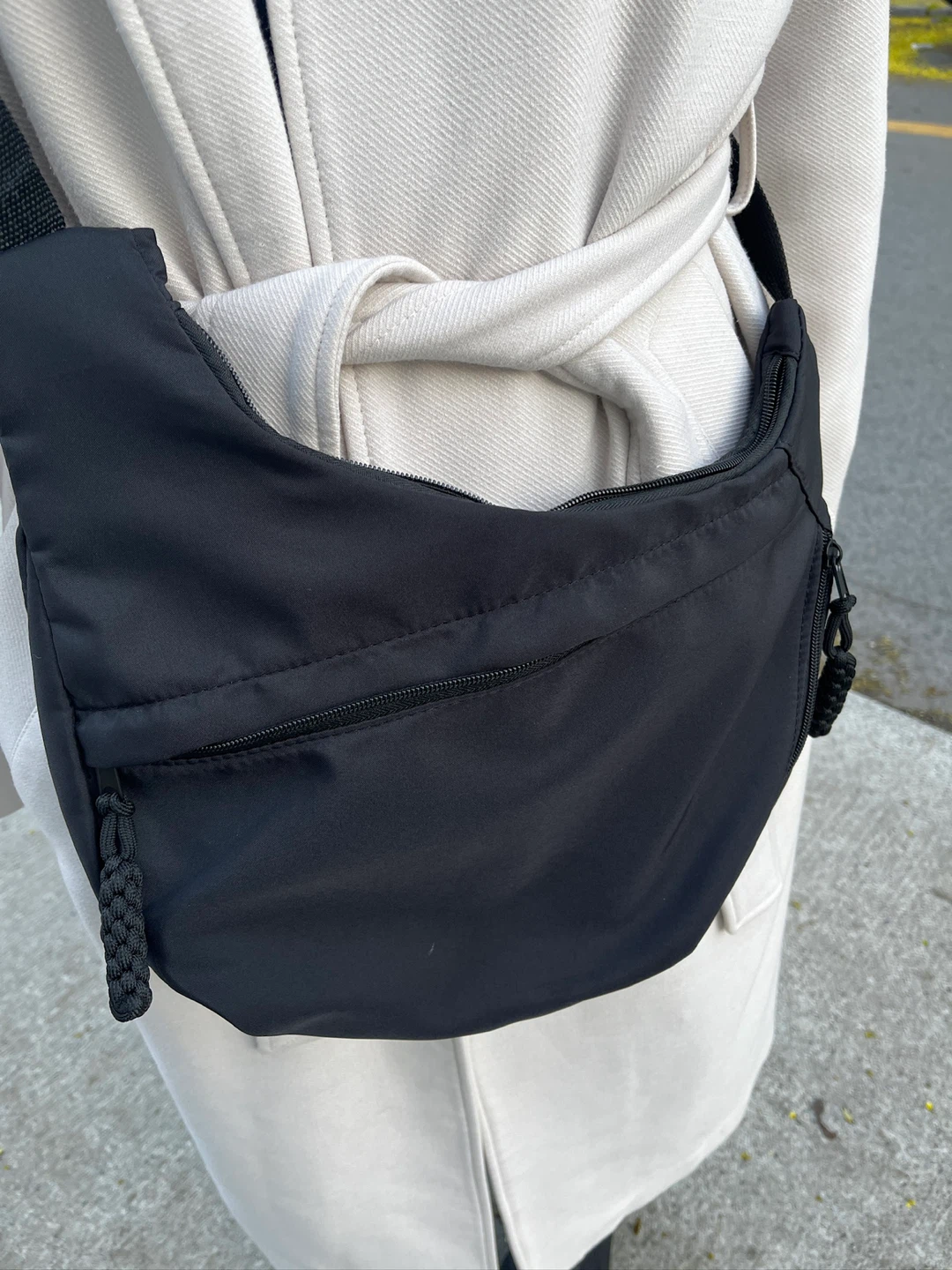 Large Black Crossbody Bag - photo 4
