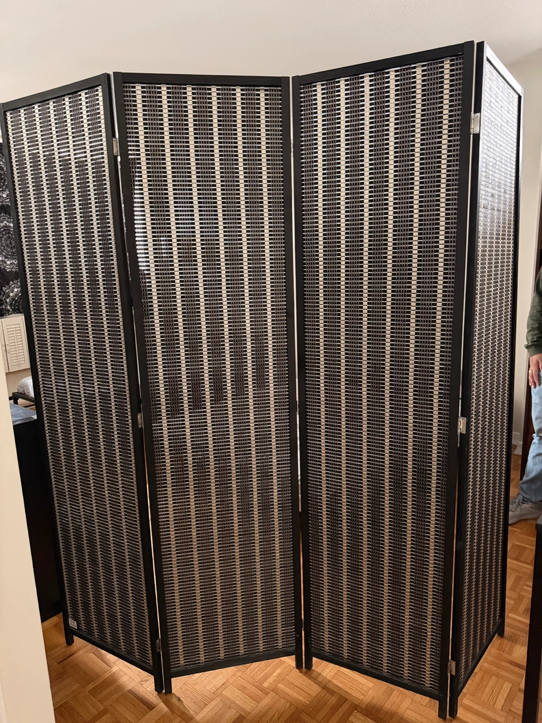 3-Panel Folding Screen Divider