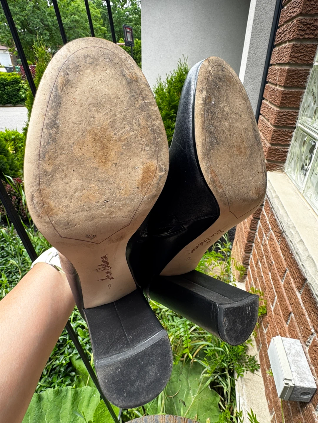 Sam Edelman Black Leather Ankle Boots - photo 3