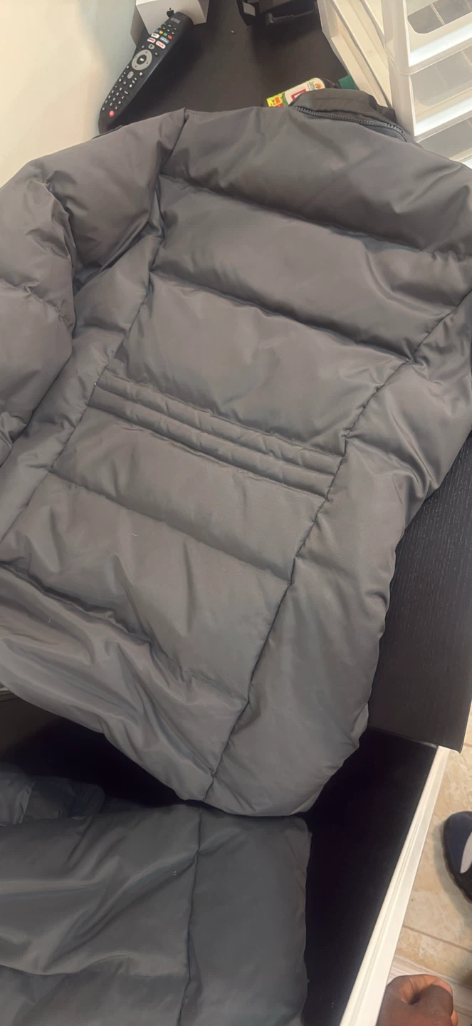 Grey Puffer Jacket