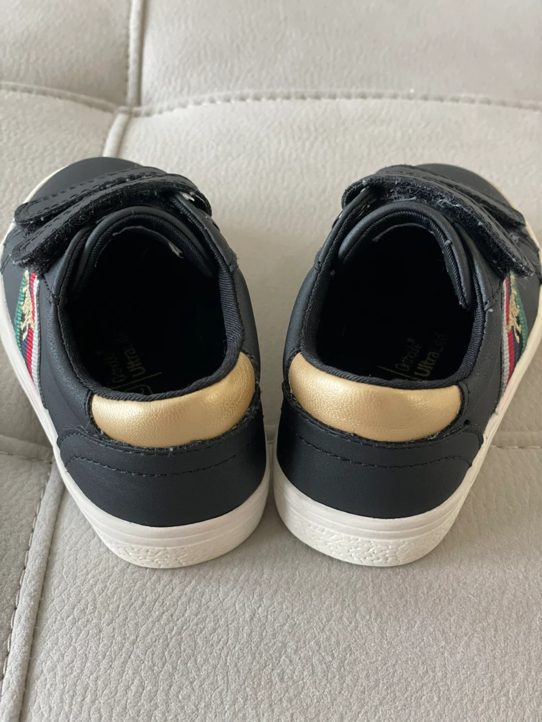 Next Toddler Dark Blue Velcro Shoes - photo 2