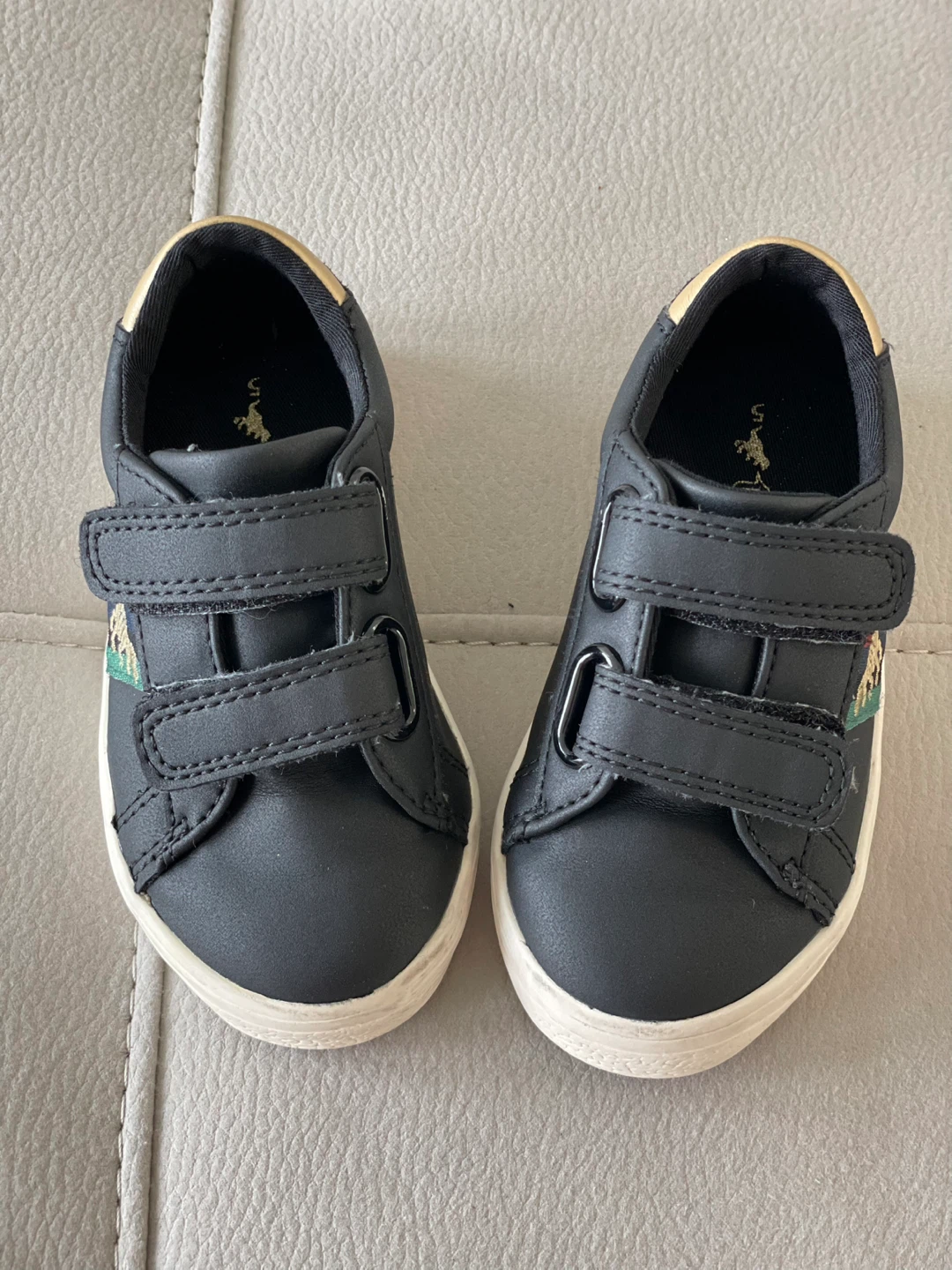 Next Toddler Dark Blue Velcro Shoes - photo 3
