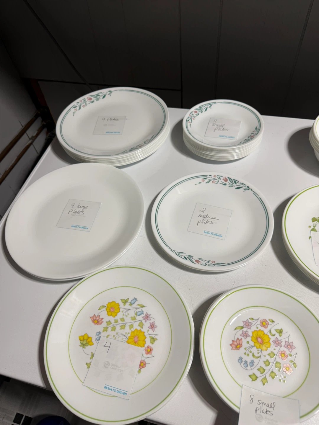 Large Corelle Dinnerware Set - 60+ Pieces - photo 2
