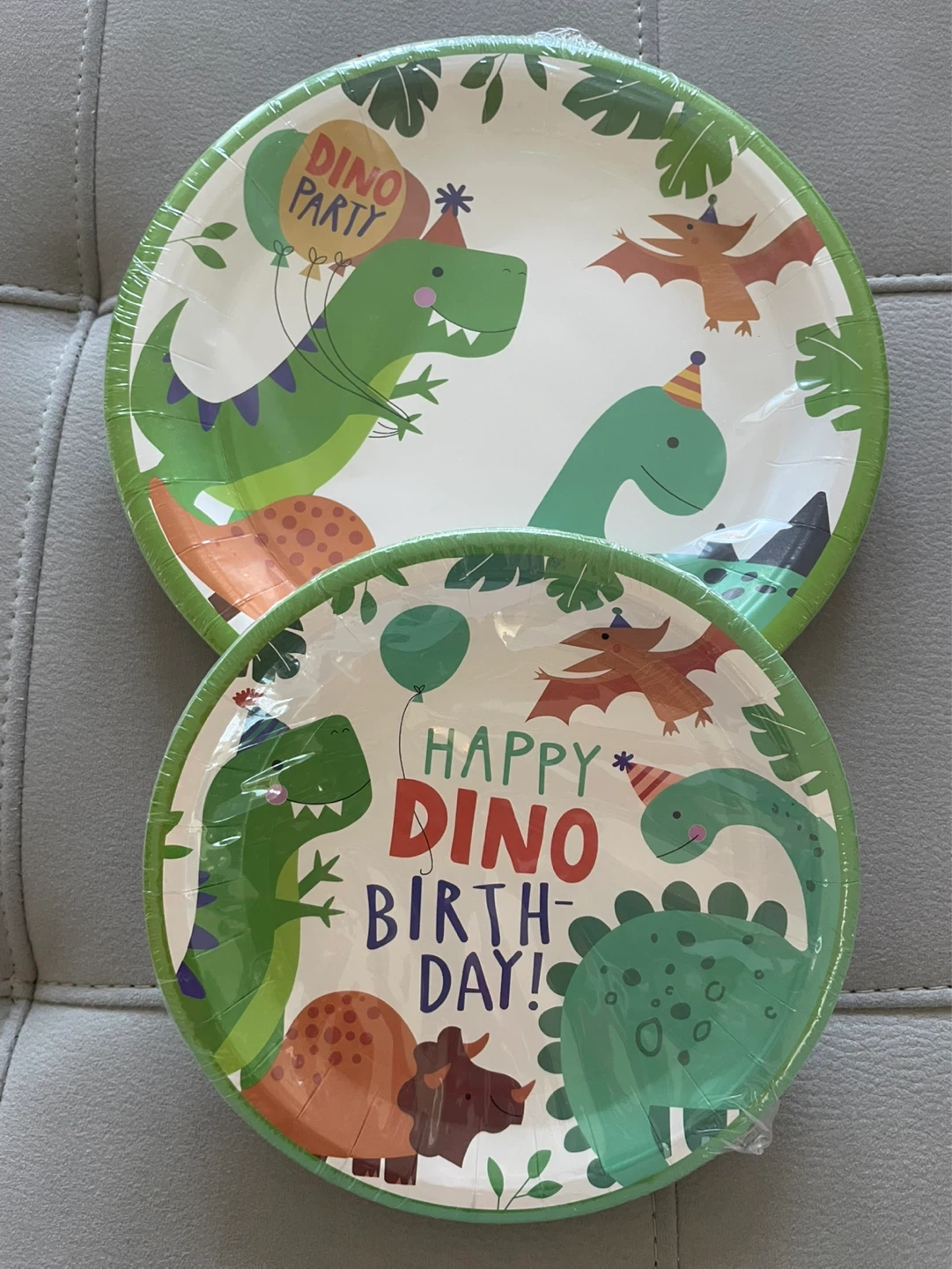 Dinosaur Birthday Party Plates & Banners - photo 2