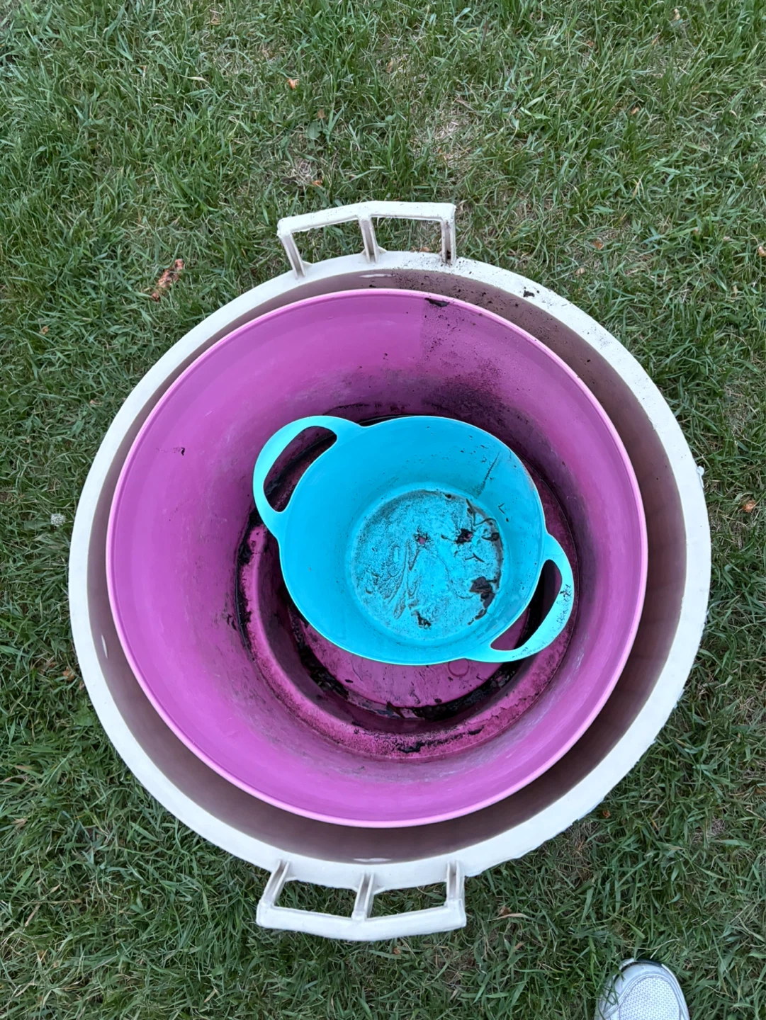 Set of 3 Plastic Planters - photo 4