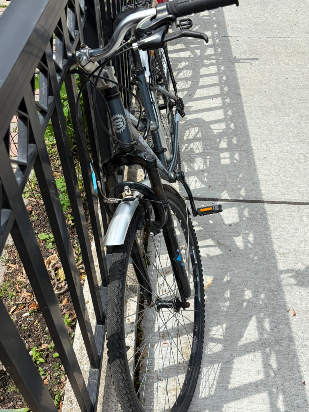 Large grey blue leisure bike - photo 2