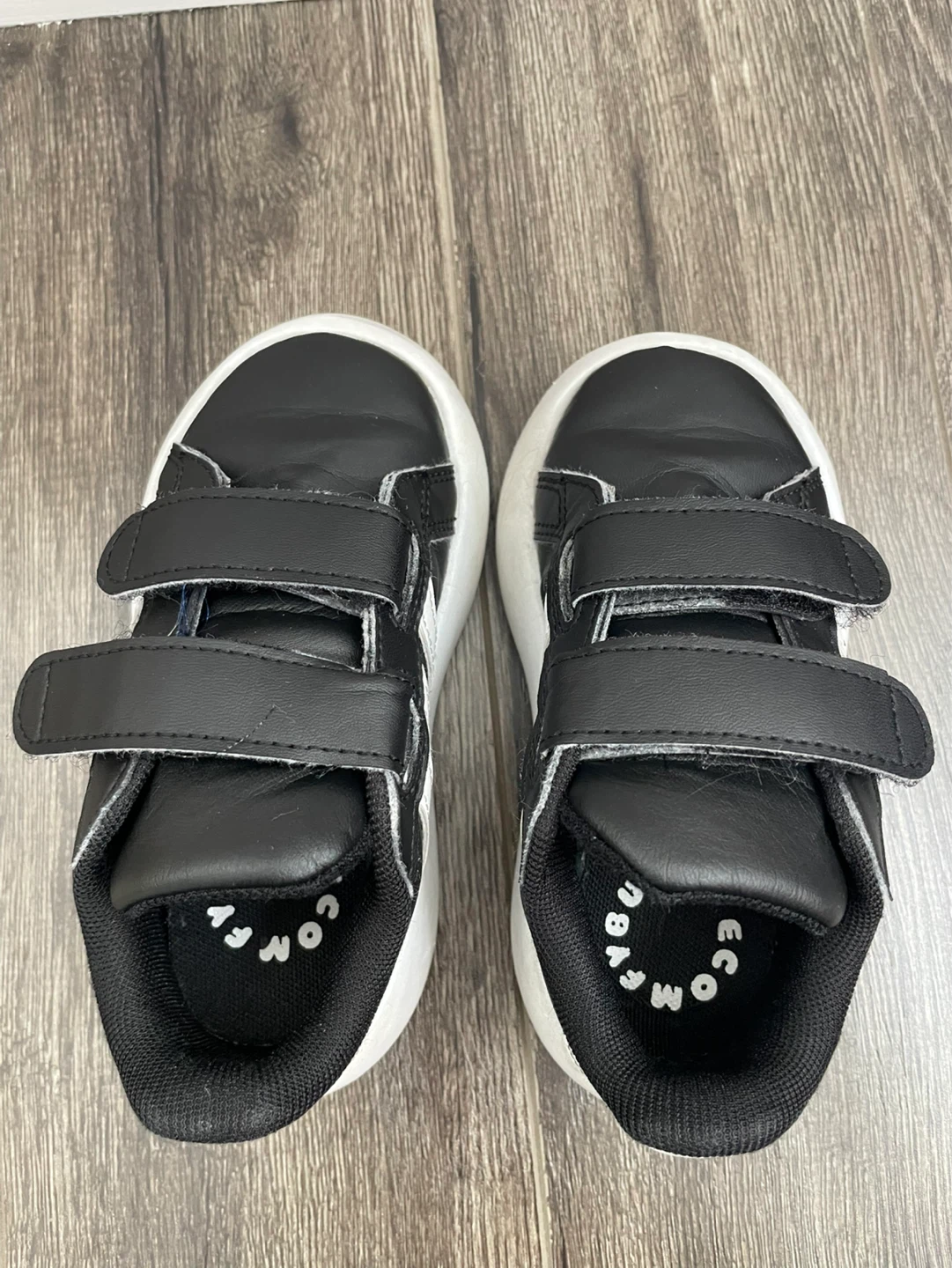 Adidas Shoes - Toddler Size 8k - Black/White - photo 3