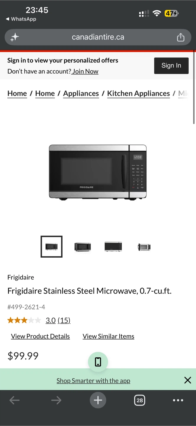Frigidaire Stainless Steel Microwave 0.7 cu.ft. - photo 3