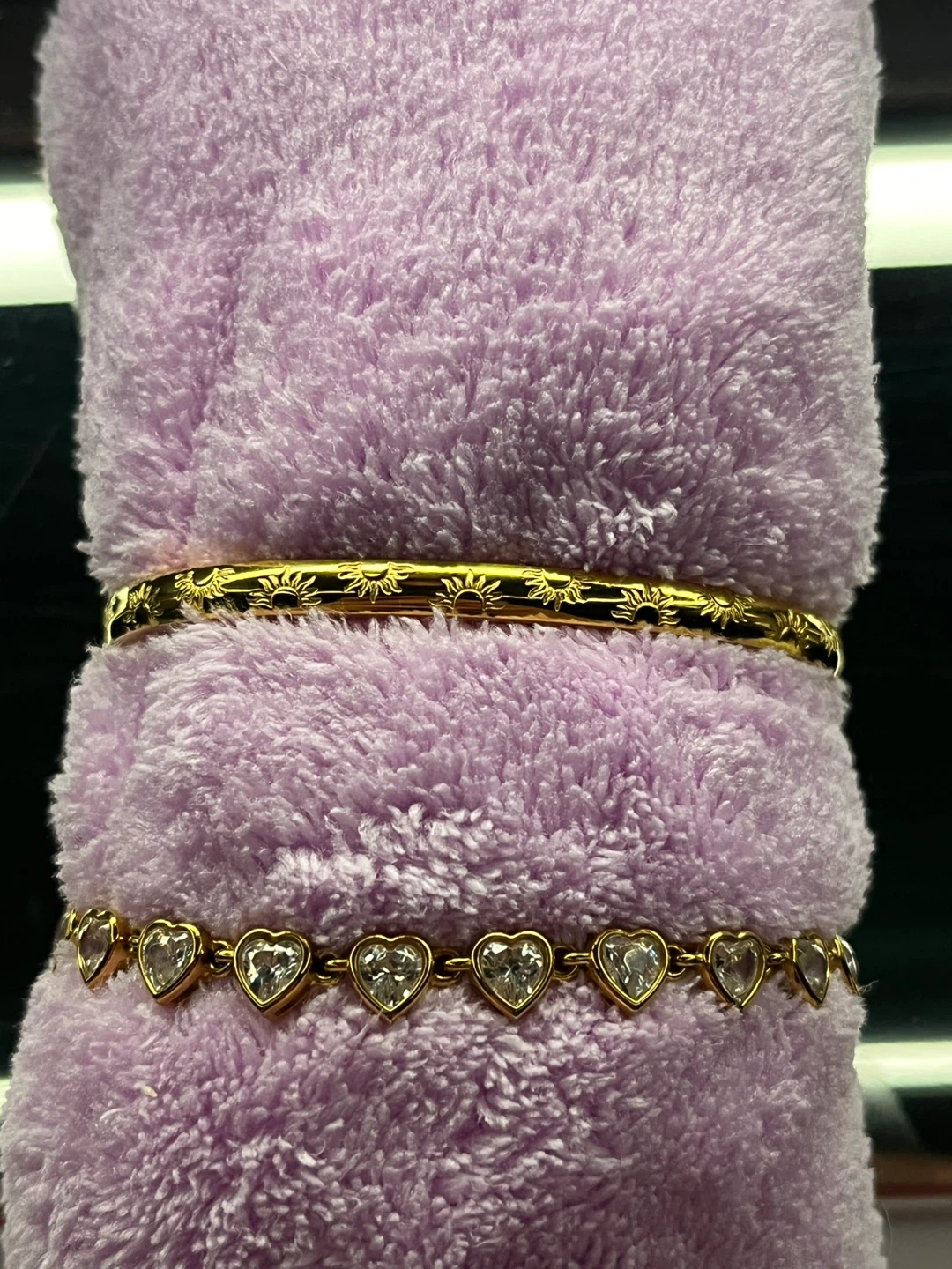 Heart tennis bracelet - photo 2