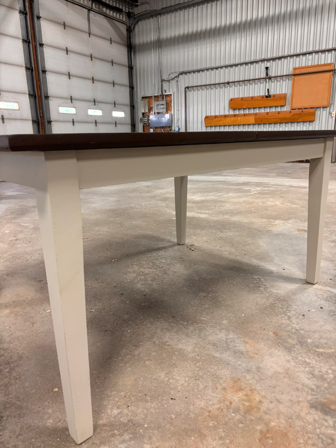Rustic Farmhouse Dining Table – Refinished – 60” x 42” - photo 4