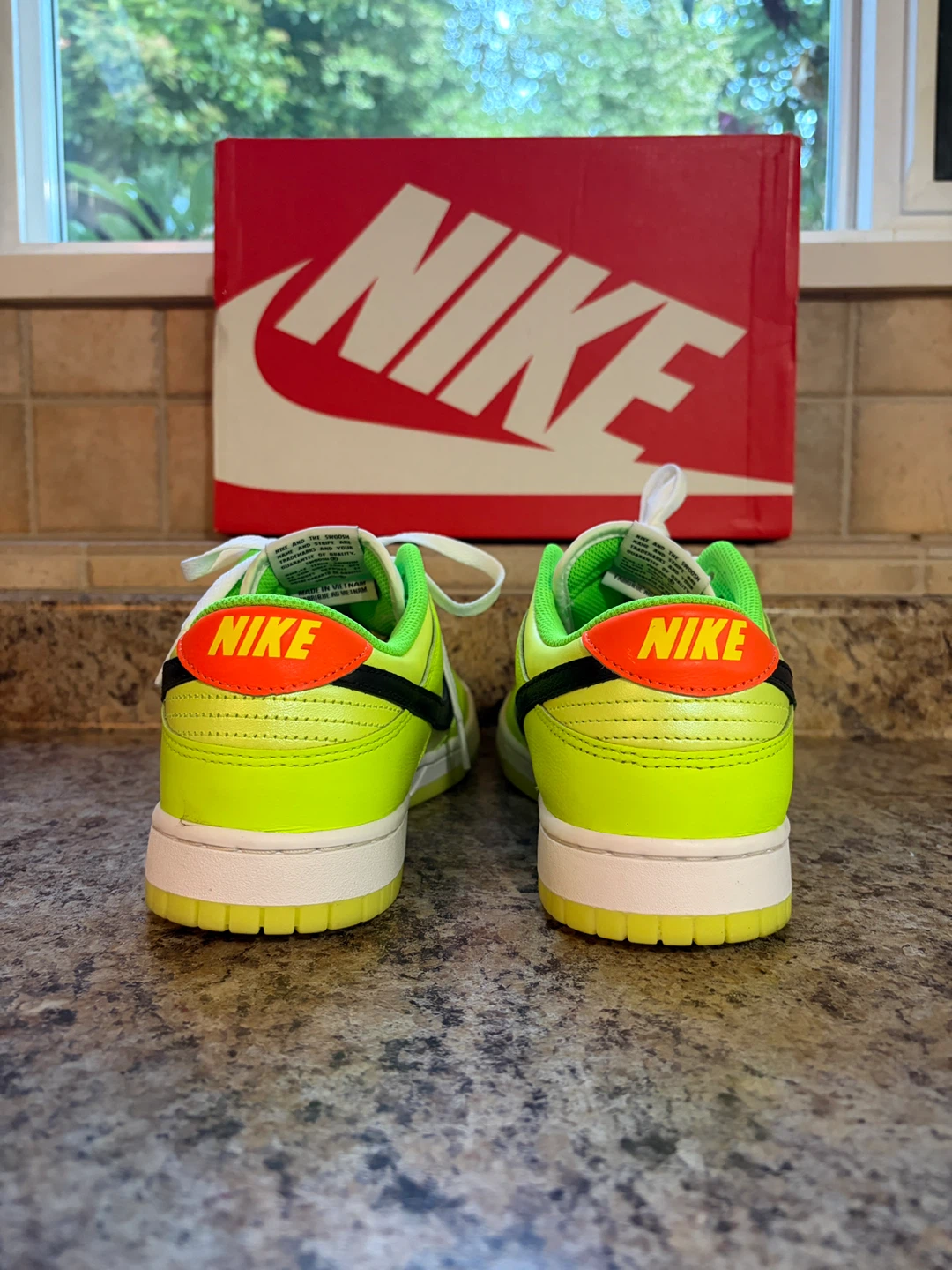 Nike Dunk Low SE Volt/Orange Total Orange - photo 2