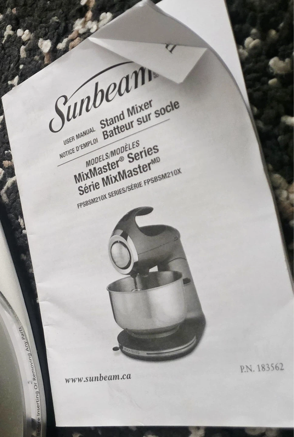 Sunbeam MixMaster Series Stand Mixer - photo 3