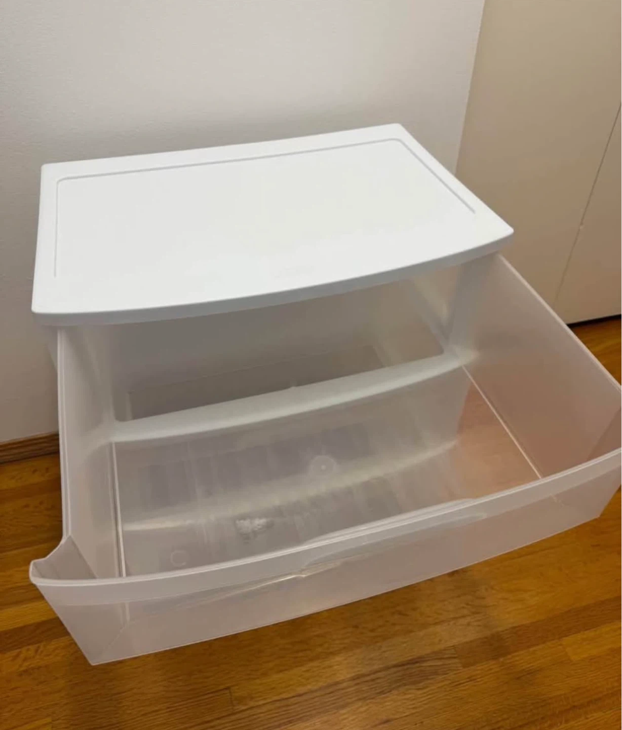 Sterilite 3-Drawer Storage Cart With Wheels – Like New - photo 3