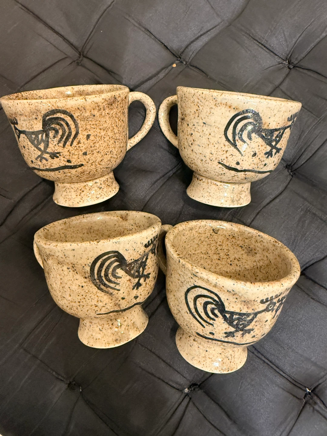 Set of 4 Ceramic Mugs