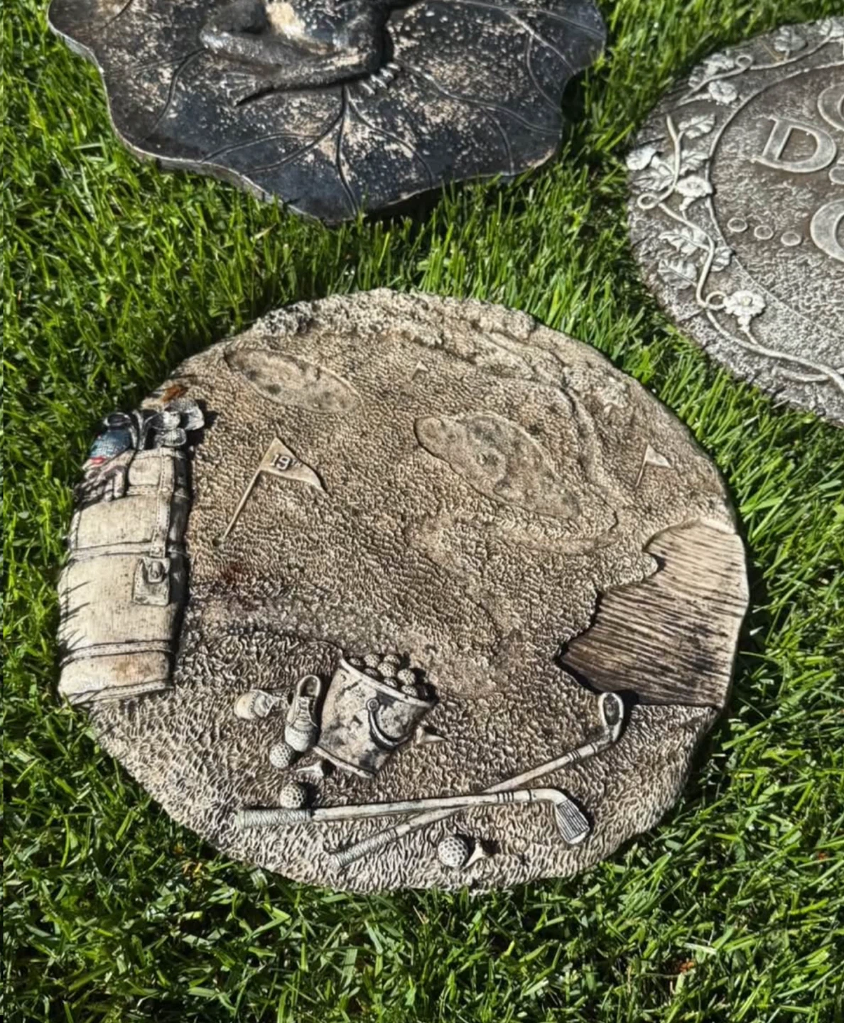 Garden Stepping Stones & Yard Decor Set – 3 Pieces - photo 3