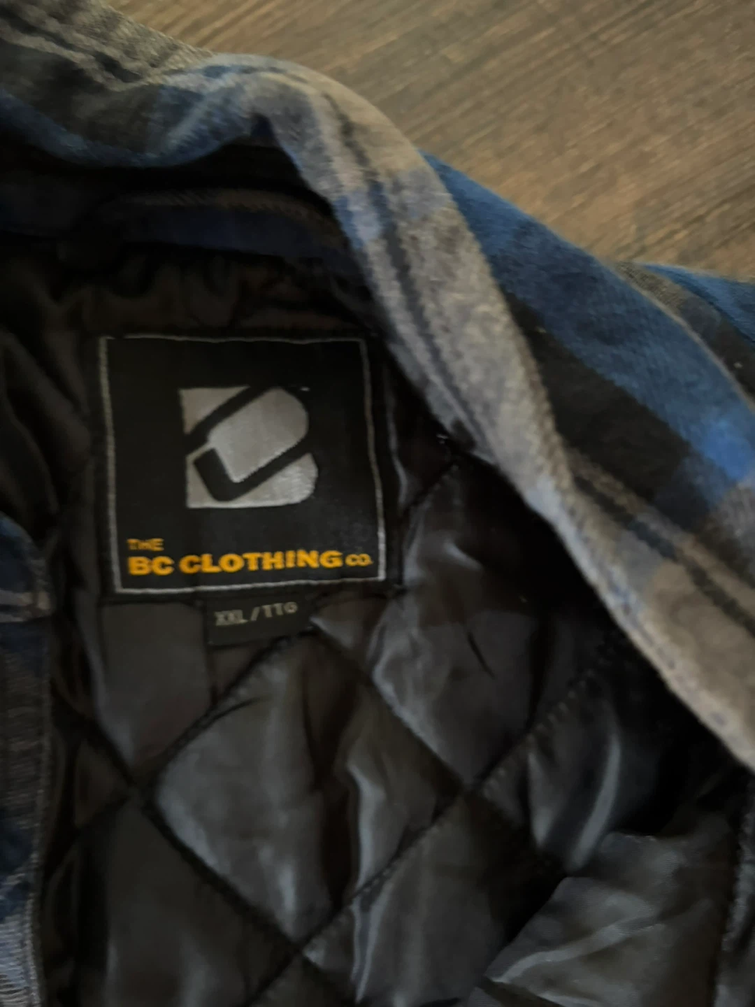 The BC Clothing Co. Plaid Insulated Shirt Jacket XXL/TTG - photo 2