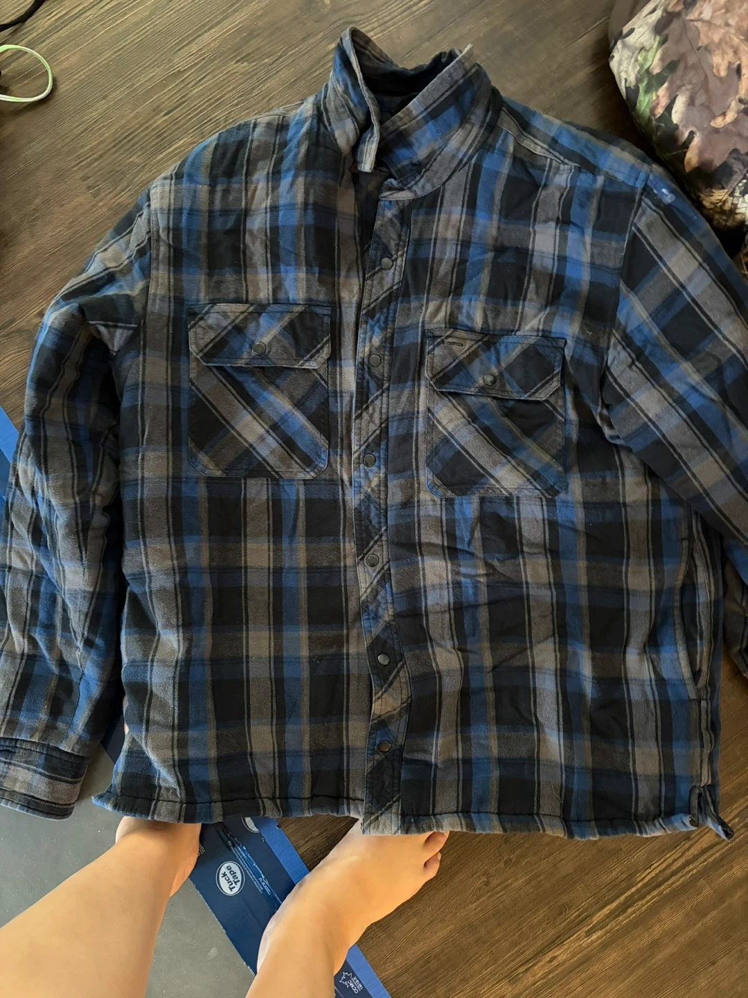 The BC Clothing Co. Plaid Insulated Shirt Jacket XXL/TTG - photo 5