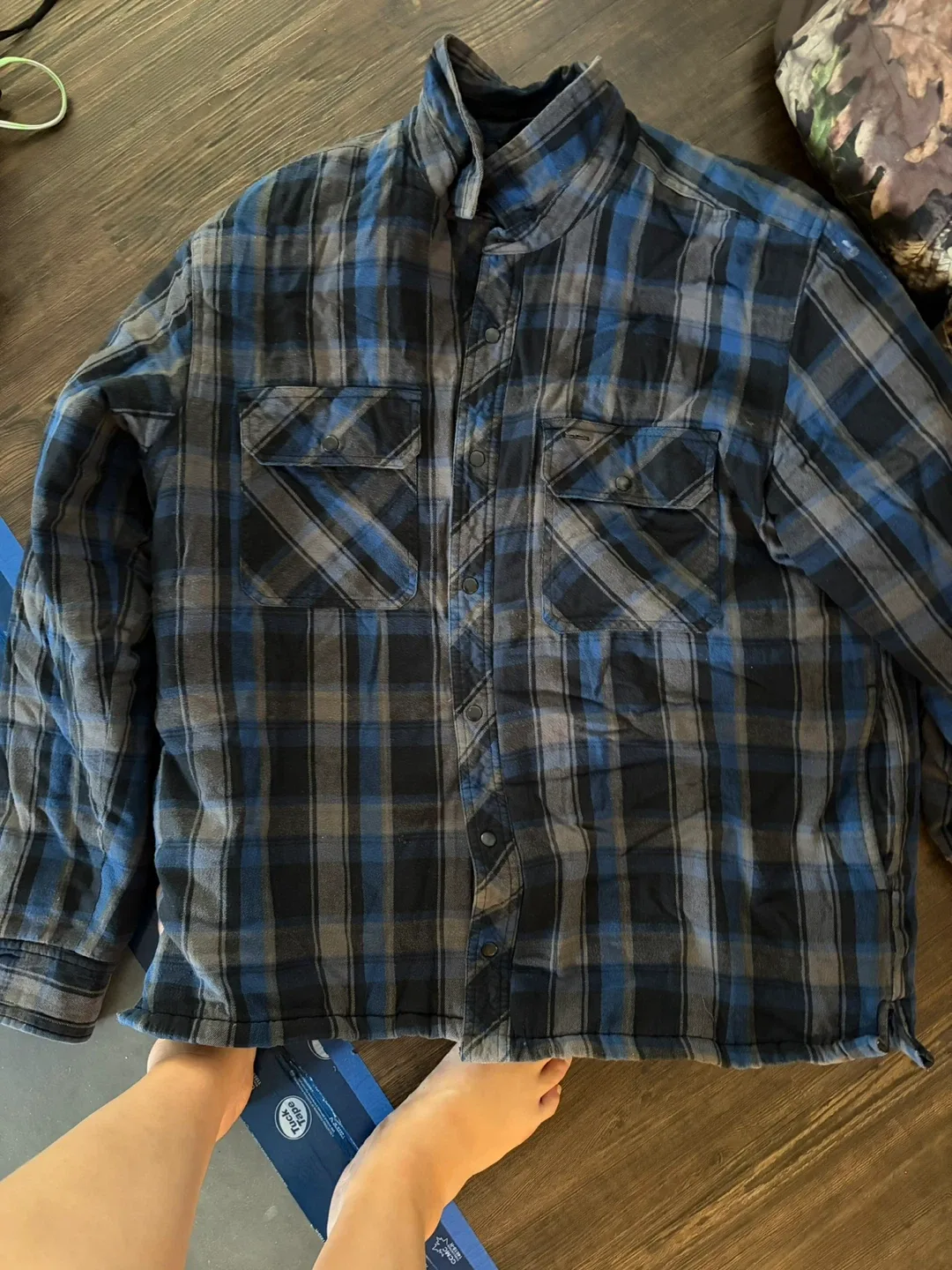 The BC Clothing Co. Plaid Insulated Shirt Jacket XXL/TTG - photo 5