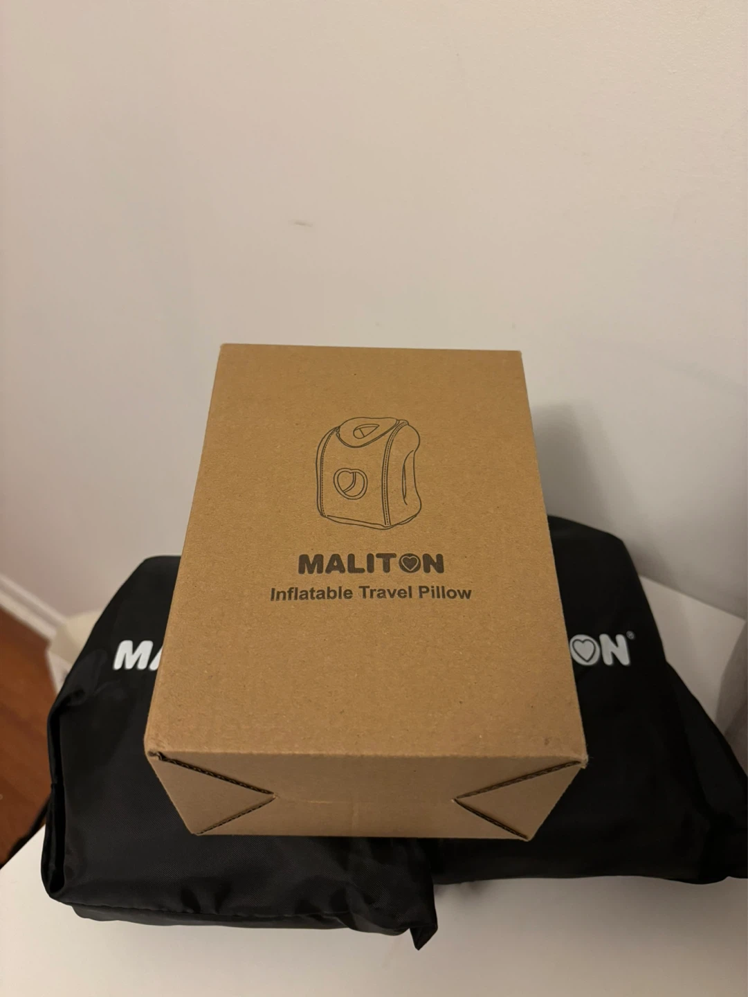 Maliton Inflatable Travel Pillow - Grey - photo 2