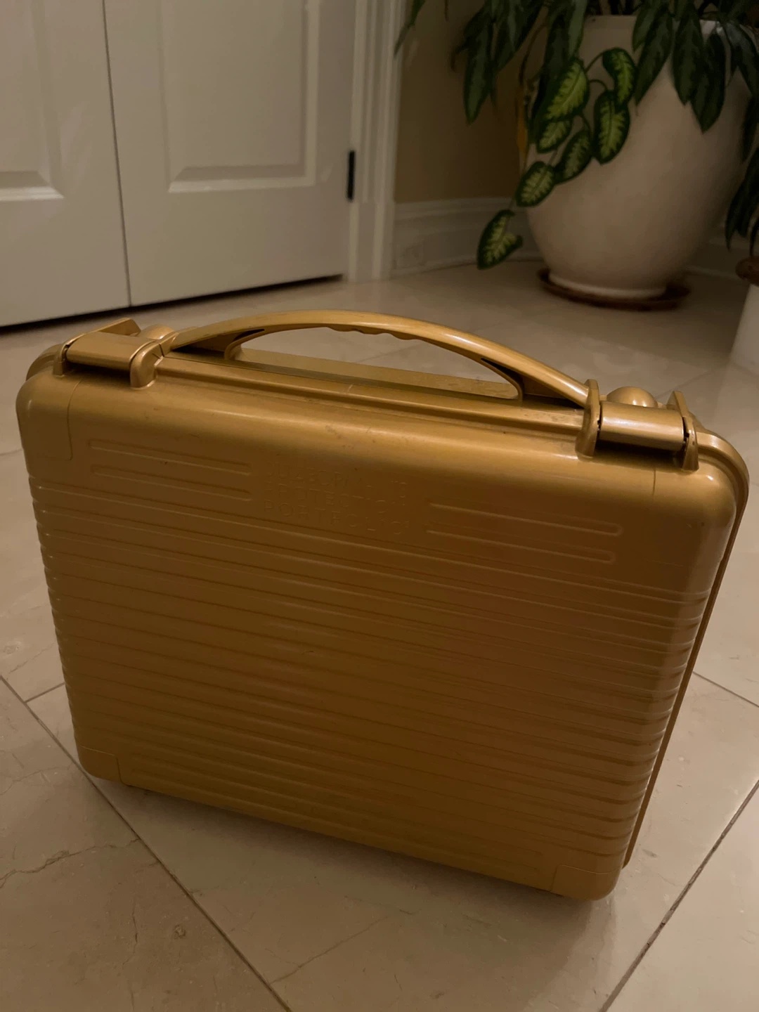 SUZEORMAN'S Protection Portfolio Organizer Case Gold
