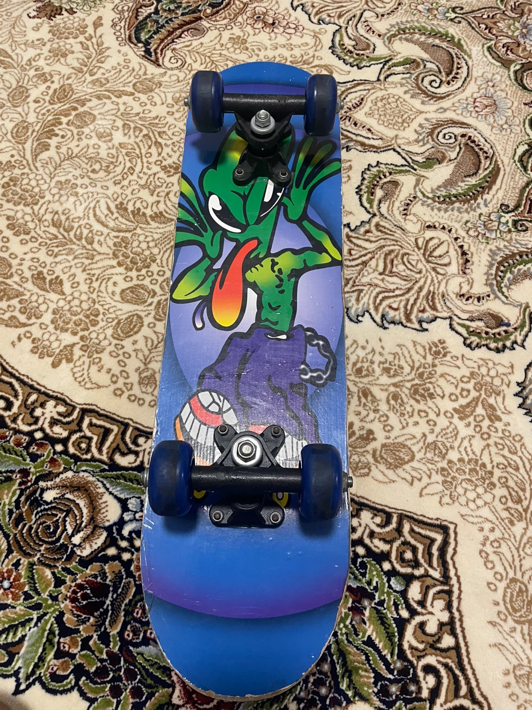 🛹 Complete Youth Skateboard - Alien Frog Setup (Ready to Ride) 🔥 - photo 3