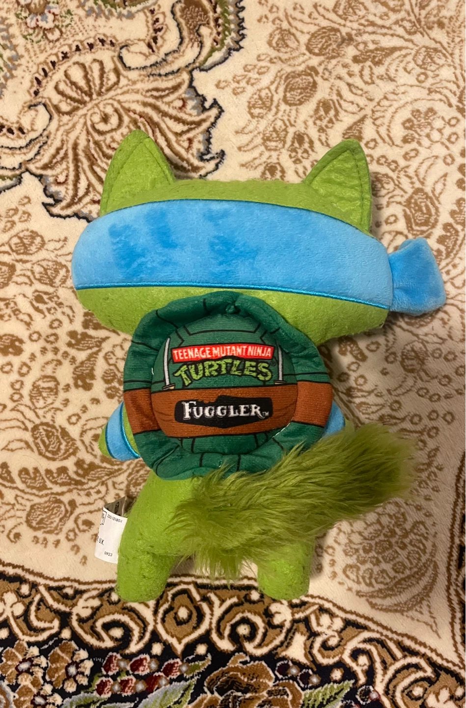 🐢 TMNT x Fuggler Leonardo Plush Toy 🦷 - photo 2