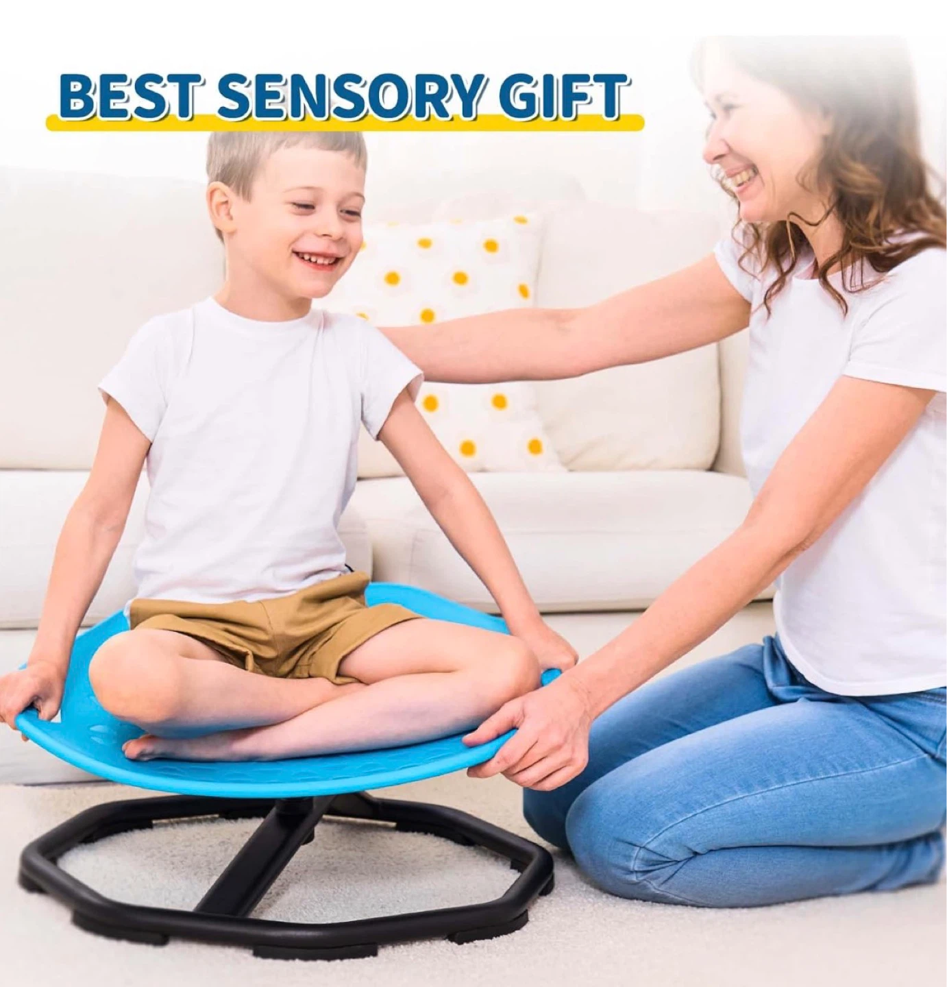 KidBloom Spinning Chair for Kids with autism - photo 4
