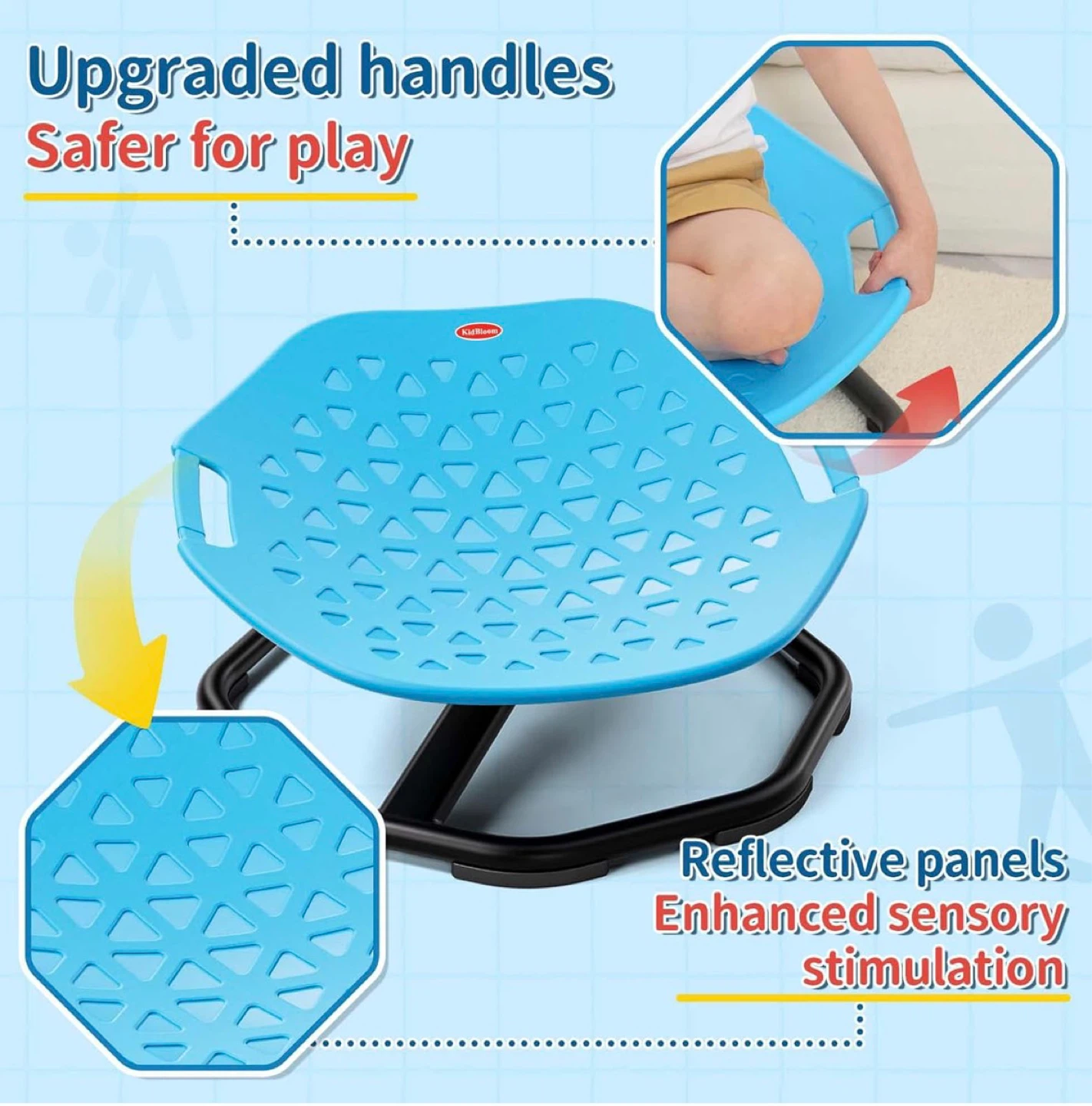 KidBloom Spinning Chair for Kids with autism