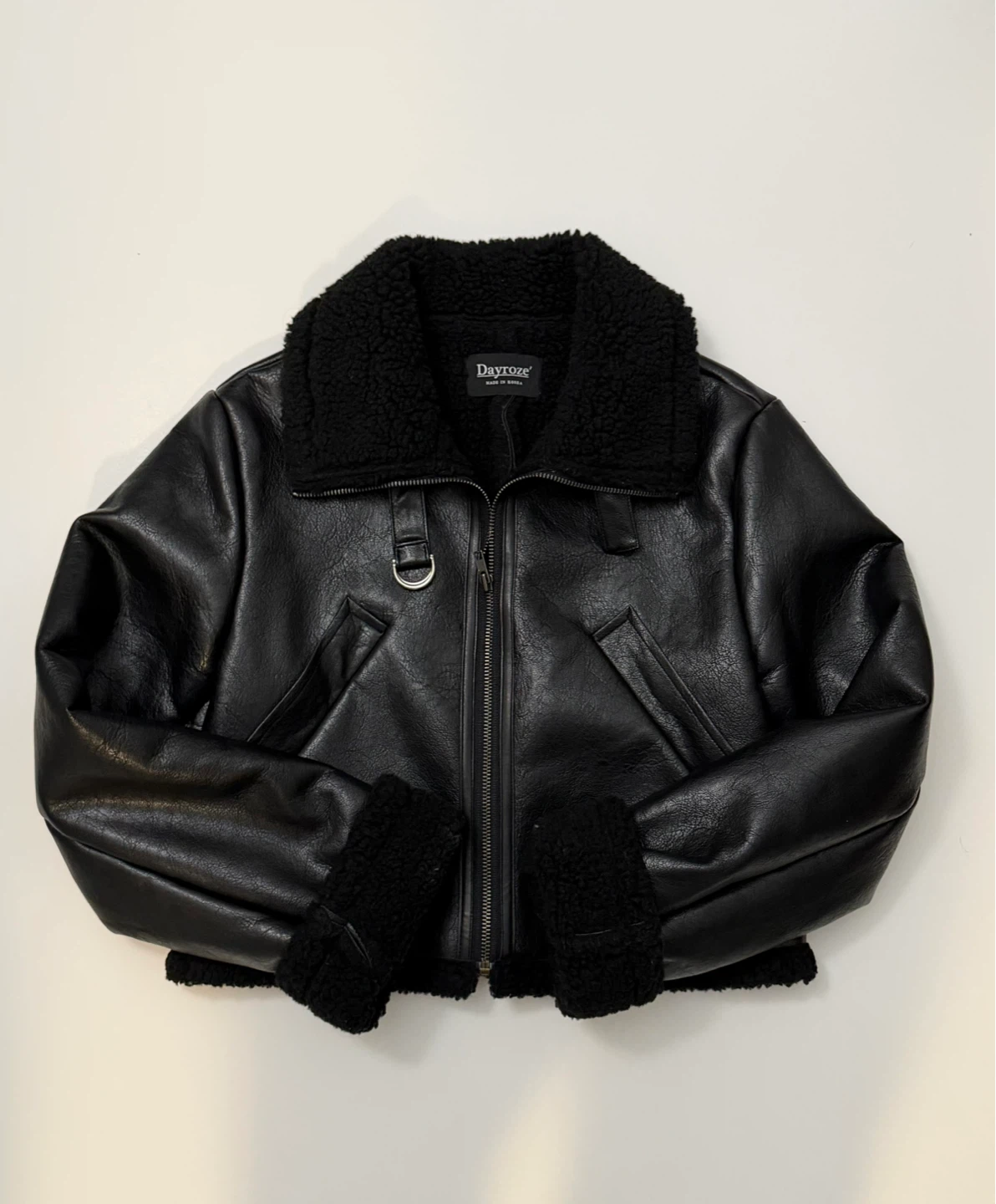 Cropped jacket - photo 5