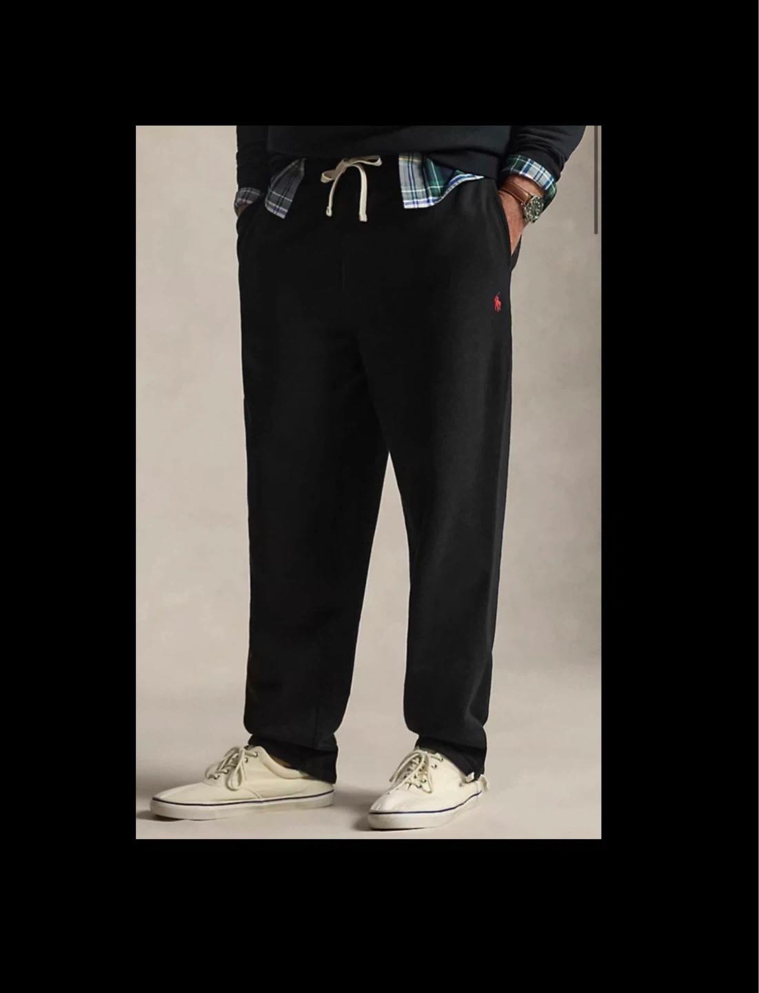 Polo Ralph Lauren Black Sweatpants