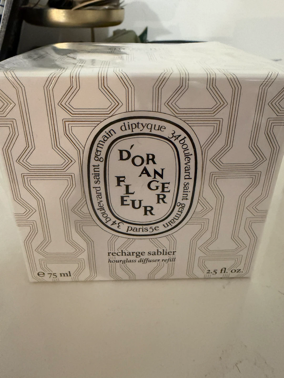 Diptyque Orange Blossom Hourglass Diffuser Refill 75ml
