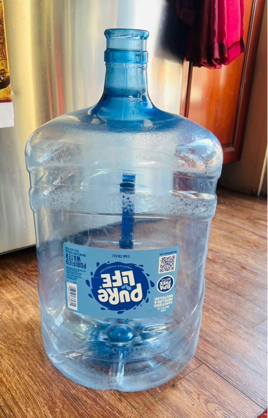 FRE FREE FREE Pure Life Purified Water Bottle