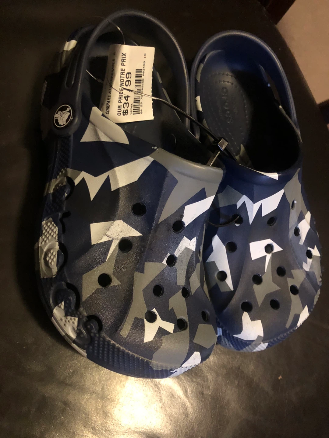 Kids Size 3 Crocs Camo Clogs - photo 4
