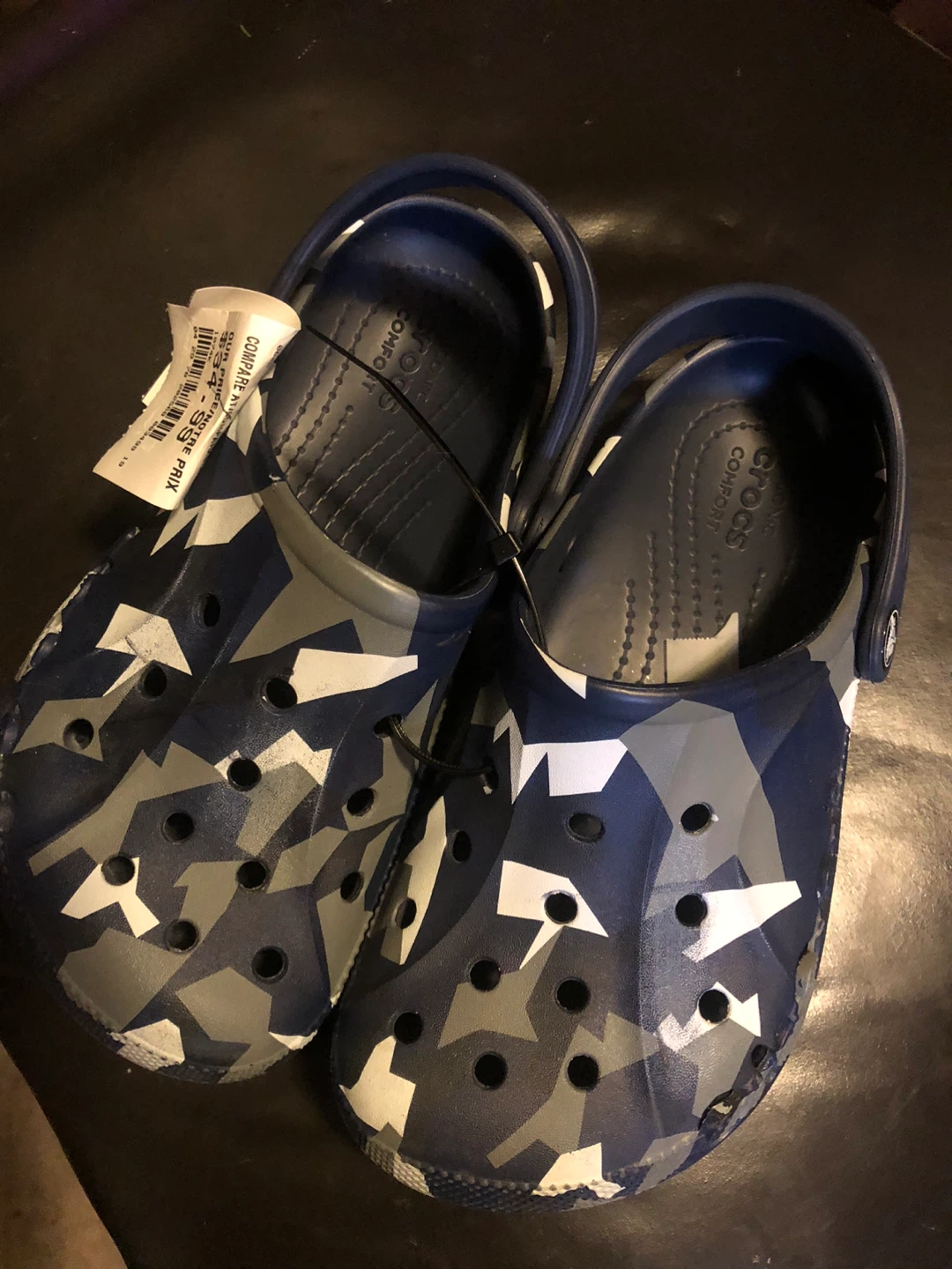 Kids Size 3 Crocs Camo Clogs - photo 2