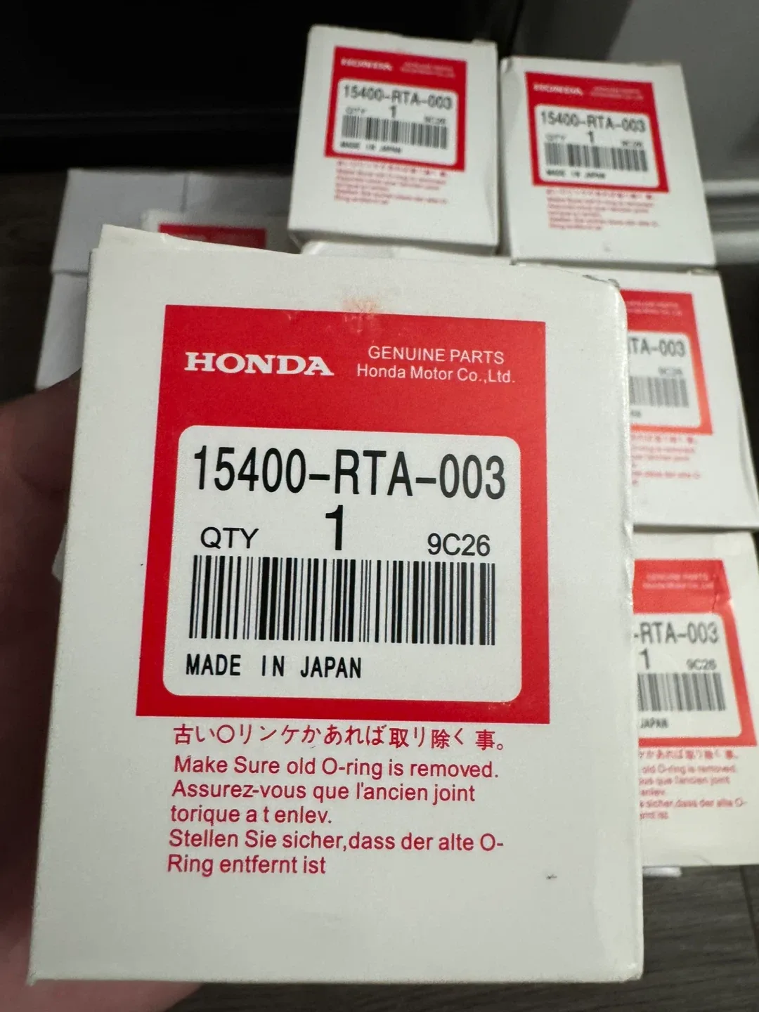 Honda Oil Filter