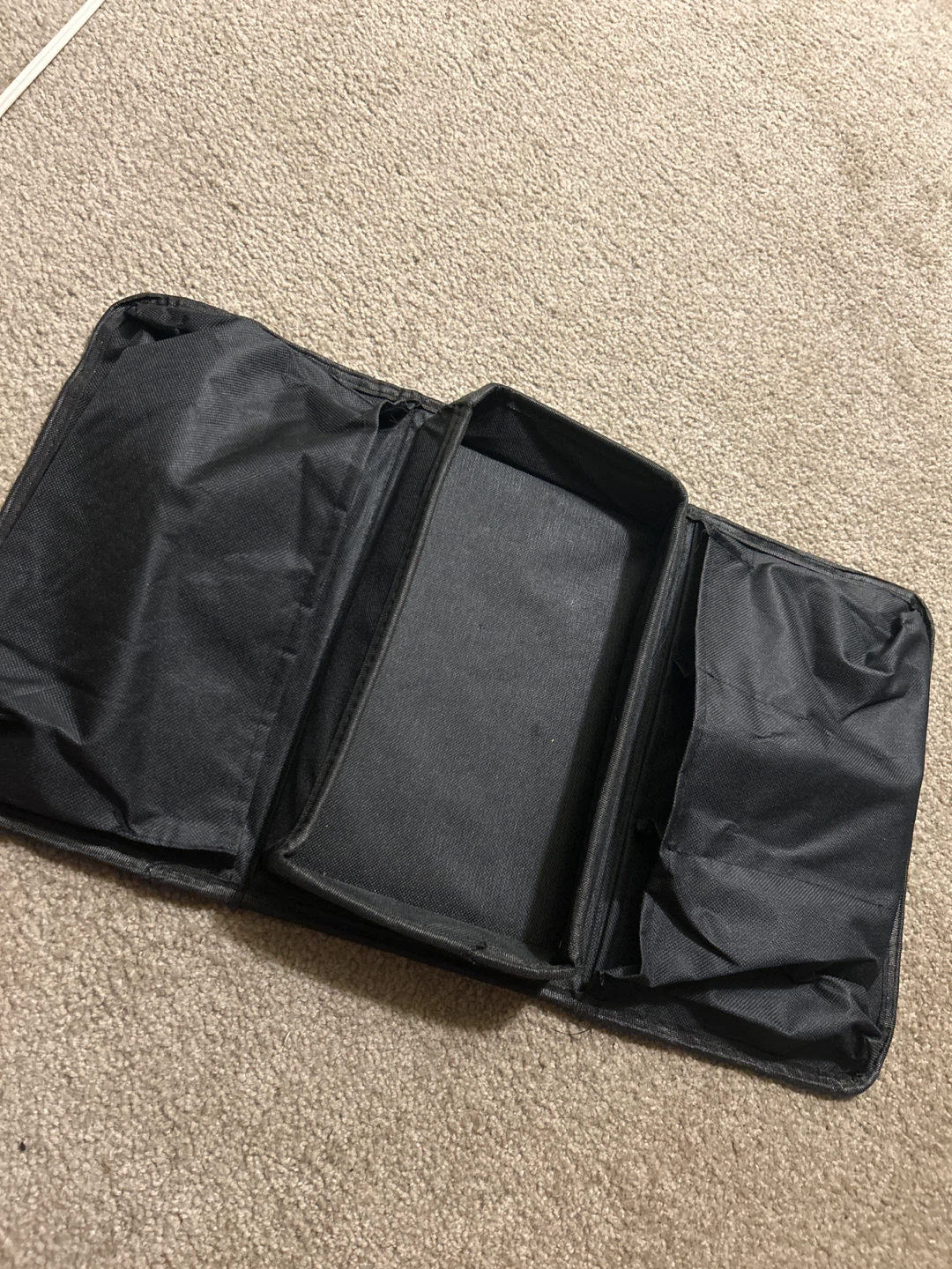 Black Travel Organizer Bag