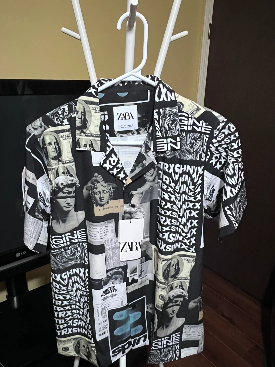 ZARA Men's Short Sleeve Button-Up Shirt - photo 3