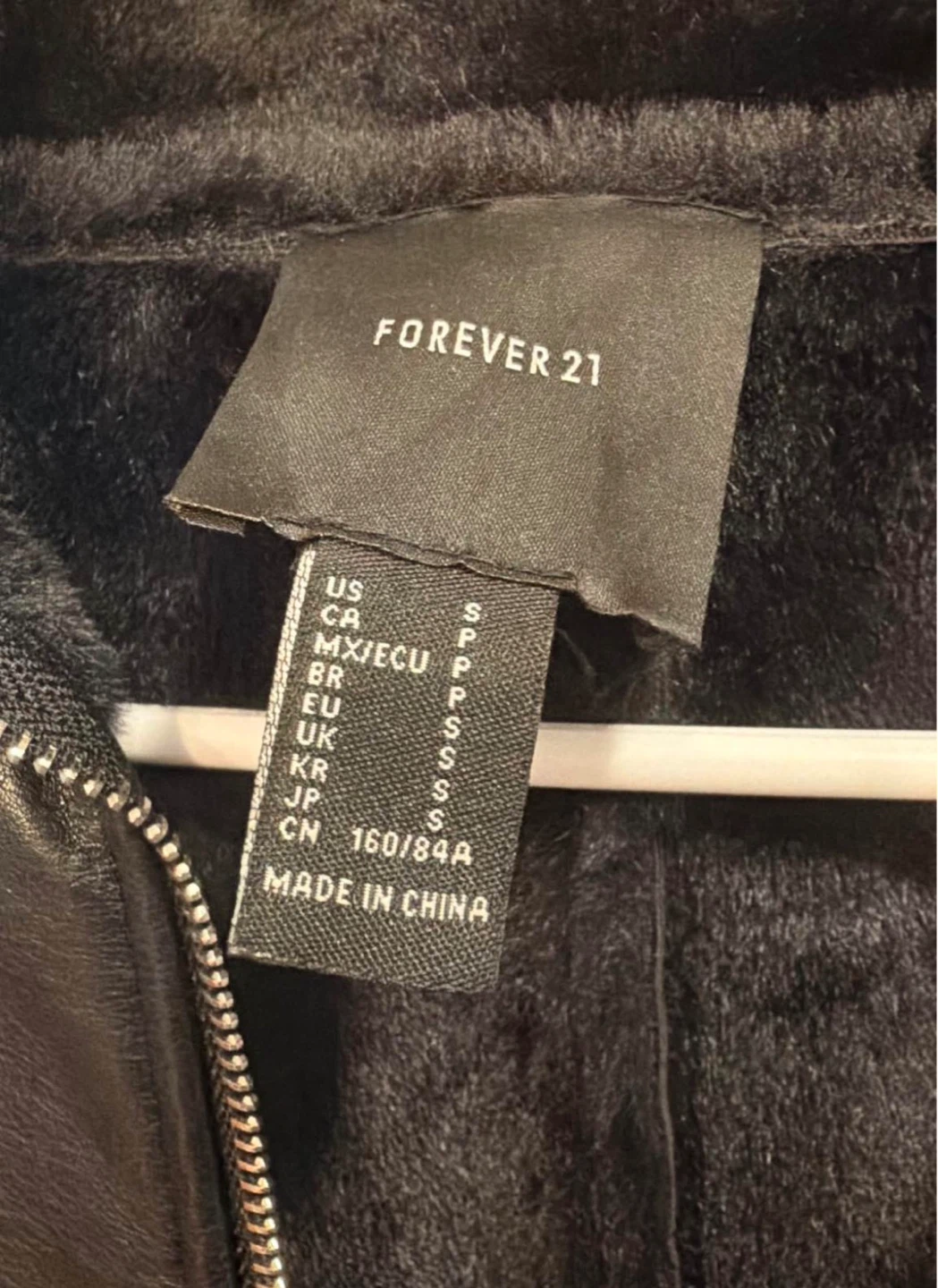 Forever 21 Leather Long Coat - photo 3