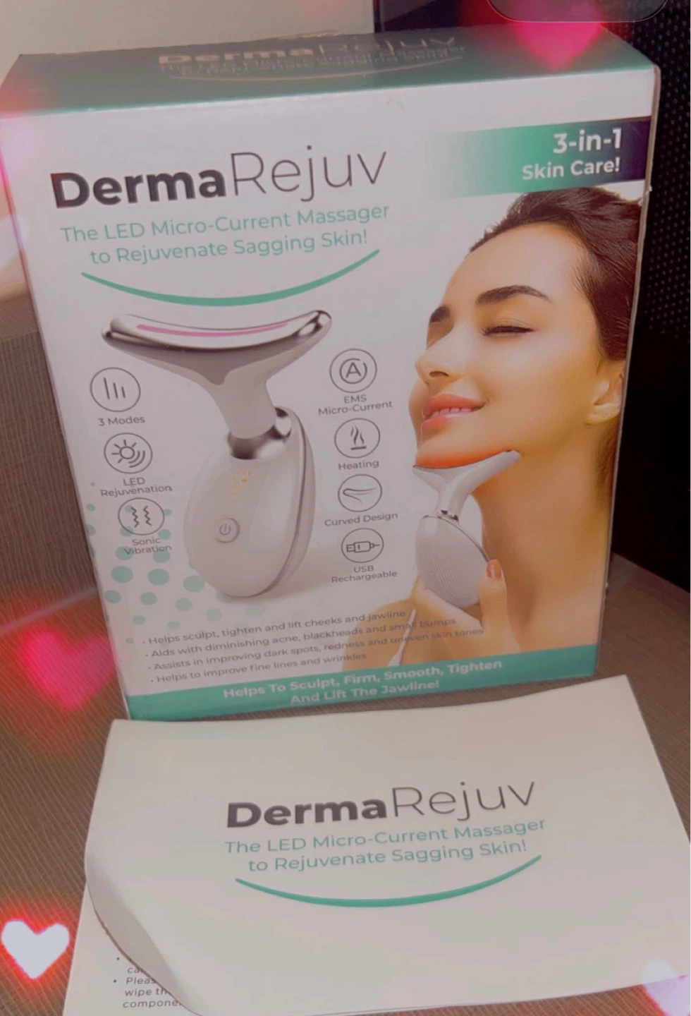 DermaRejuv LED Micro-Current Massager