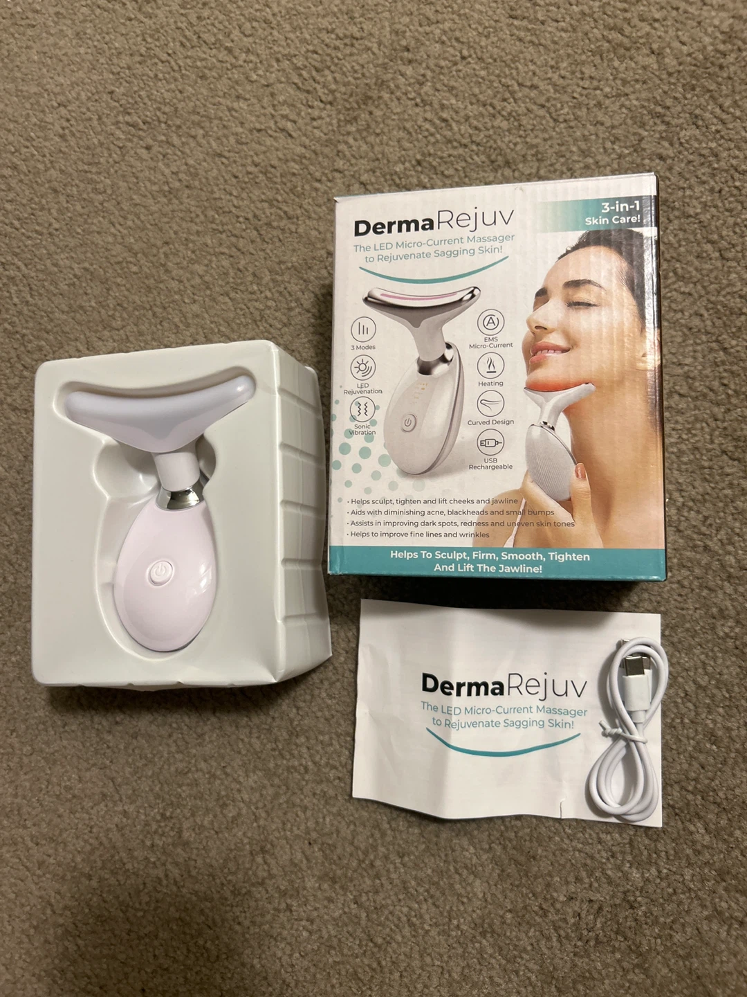 DermaRejuv LED Micro-Current Massager - photo 3