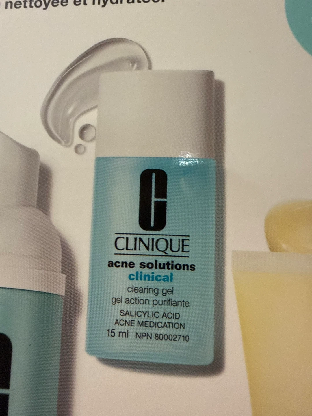 Clinique Acne Solutions  Clearing Gel & Cleansing Foam Set - photo 4